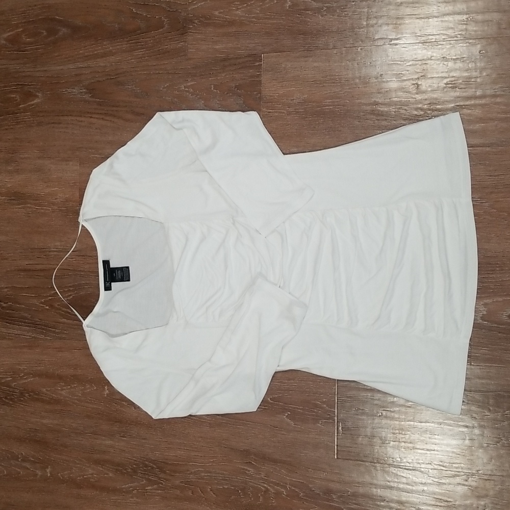 (L) INC International Concepts 100% Rayon Soft Contemporary Lightweight Ruched